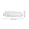 thumbnail image 2 of EIMELI 2Pcs Desktop Appetizer Serving Plate Plastic Corn Modeling Snacks Plate Snack Serving Tray, 2 of 6