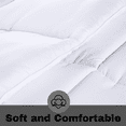 thumbnail image 4 of KOMFIT Bedding Comforter Duvet Insert - Quilted Comforter with Corner Tabs - Box Stitched Down Alternative Comforter&nbsp;400 GSM ( White , Twin/Twin XL (68x90) ), 4 of 5