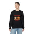 thumbnail image 6 of Sip, Scare, Repeat! Coffee Lover Unisex Heavy Blend™ Crewneck Sweatshirt, 6 of 7