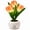 orange, variant on Rechargeable LED Tulip Table Lamp, Dimmable Artificial Flower Night Light with One-Touch Control, Pink
