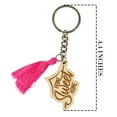 thumbnail image 3 of Inkdotpot Wooden Key Holder Vacation Engraved Key Chain Housewarming Gift, 3 of 5