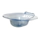 thumbnail image 3 of Baño de asiento resistente a altas temperaturas sobre el inodoro, lavabo para ducha. Azul, 3 of 7