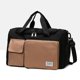 thumbnail image 3 of Bolsa De Ejercicios Bolsas de separación secas y húmedas Bolsa de entrenamiento de fitness Oxford para hombres y mujeres (café negro), 3 of 9