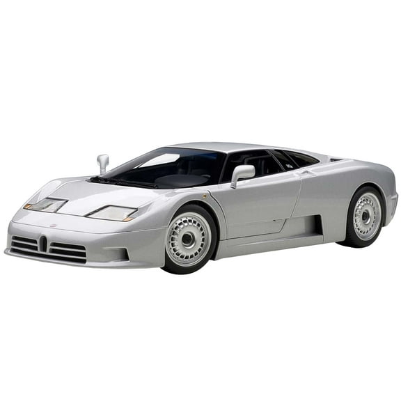Bugatti EB110 GT Silver 1/18 Diecast Car Model by Autoart
