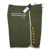 Men's Oakley Solid Board Short 18" Dark Brush - Size 36