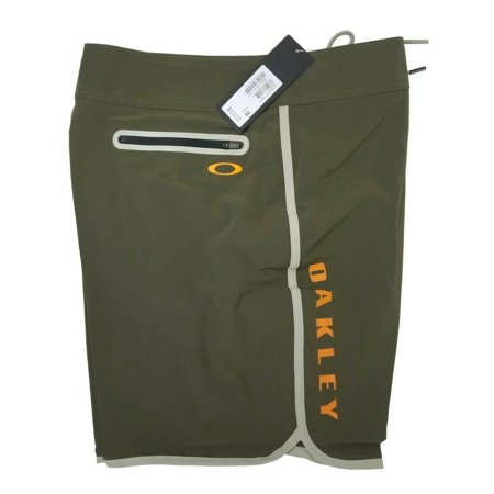 Men's Oakley Solid Board Short 18" Dark Brush - Size 36