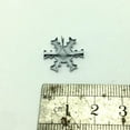 thumbnail image 3 of 100pcs Snowflake Split Pins, Paper Fasteners, Craft Accessories, Scrapbooking, Craft Pins, 16mm., 3 of 5