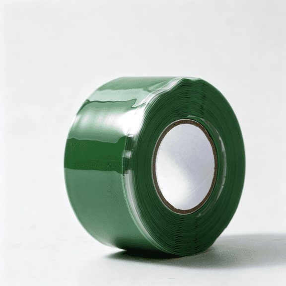 ICERUN Self Fusing Silicone Tape 1 in X 5' Green Waterproof Rubber Leak Proof Sealing Rubber Self-Amalgamating Tape for Emergency Hot and Cold Water Pipe Repairs and Tool Fixation