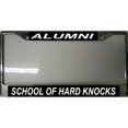 thumbnail image 1 of School Of Hard Knocks Alumni Photo License Frame.  Free Screw Caps Included, 1 of 2