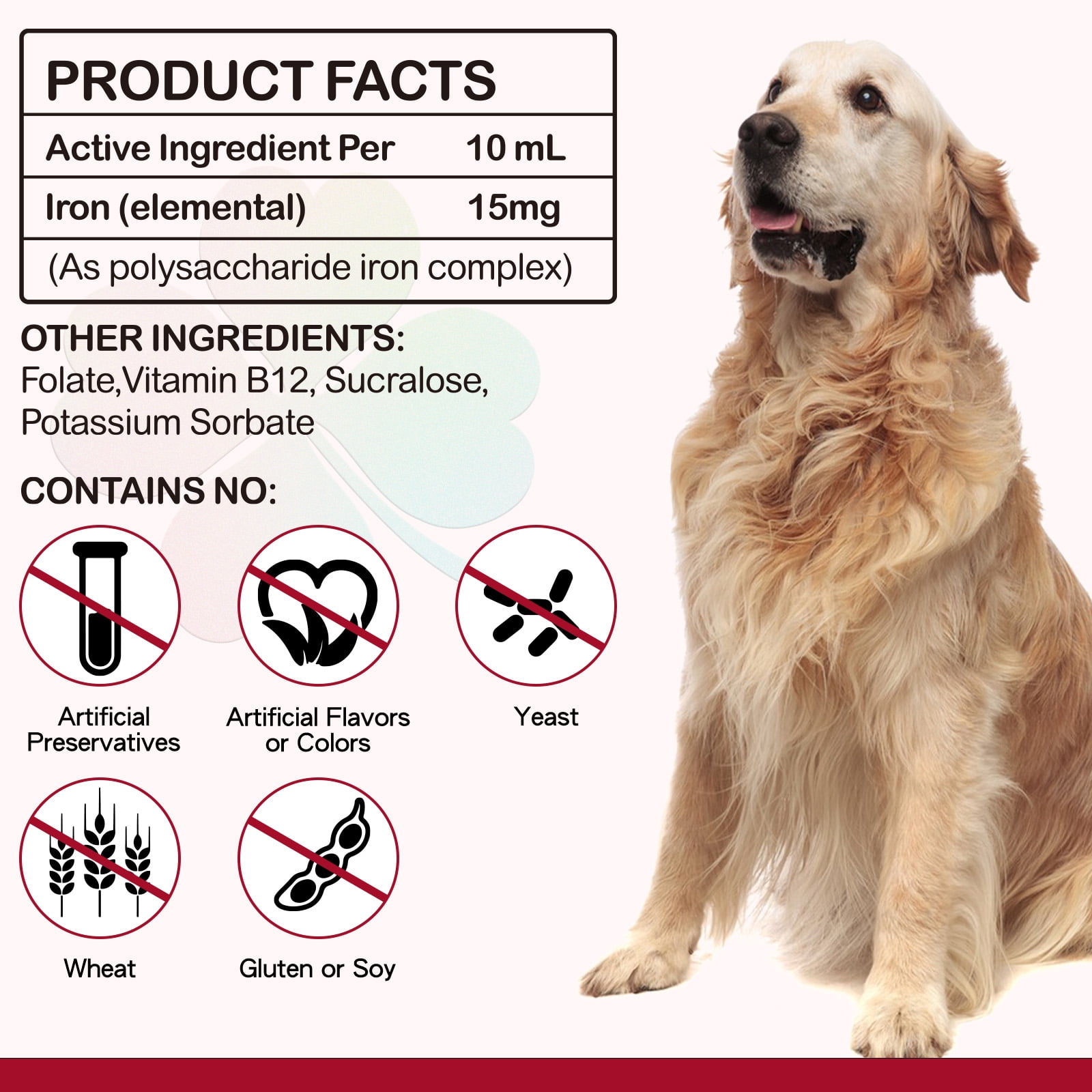 Iron supplements cheap for dogs