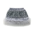 thumbnail image 4 of Fozruso Girls Tutu Skirt And Shine Girls Tutu Skirt Layered Party Skirt With Sequins For Birthday Celebration(Gray), 4 of 7