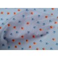 thumbnail image 4 of oneOone Tissu Popeline de Coton Artistique Imprimé Floral 1 Yard 42 Pouces de Large, 4 of 4