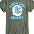 thumbnail image 3 of Care Bears - Snow Day When - Men's Short Sleeve Graphic T-Shirt, 3 of 5