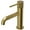 Brushed Gold, variant on Karran Usa KBF460SS Tryst 1.2 GPM Single Hole Bathroom Faucet - Stainless Steel