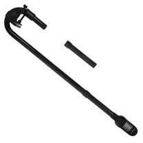 Clispeed Compact Black ABS Aquarium Filter Hose Designed for Convenient Home Aquarium Use