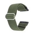 thumbnail image 1 of Correas de reloj de bucle deportivo de nylon con liberación rápida para hombres y mujeres, ancho de banda de 23 mm, verde, 1 of 6