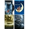 Assorted 4 Pack DVD Bundle: Into The Storm, Paper Moon, THE LORD OF THE RINGS: THE RETURN MOVIE, Jurassic World