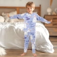 thumbnail image 4 of Boys Pajamas Girls Pajama Rabbit Ghost Cute Comfortable Cotton Two-piece Pajama Set, 4 of 7