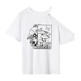 thumbnail image 1 of Camiseta para Mujer, Camiseta de Cuello Redondo, Camiseta Básica para Desplazamientos Por Carretera Y Senderismo M, 1 of 7
