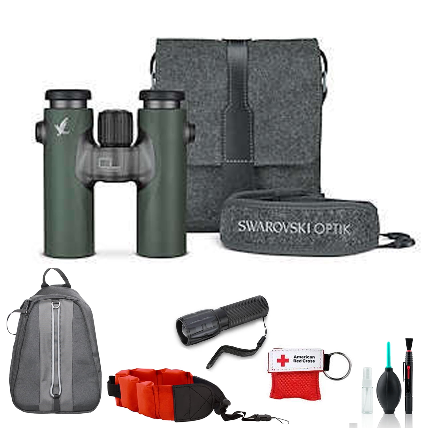 Swarovski 8x30 CL Companion Binocular (Green, Northern Lights) with