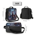 thumbnail image 2 of Saiise Five Nights At Freddy'S Print Lunch Box for Men Women Adults Lunch Bag for Office Work Picnic - Reusable Portable Lunchbox, 2 of 8