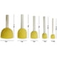 thumbnail image 2 of Esponja de plantilla redonda con mango de madera, esponja de espuma, pincel para pintura, muebles, manualidades, suministros de herramientas de pintura, 5 uds., 2 of 5