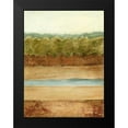 thumbnail image 2 of Harper, Ethan 12x14 Black Modern Framed Museum Art Print Titled - Golden Meadow II, 2 of 5