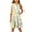 Yellow A, variant on YABCSAZ Girl's Summer Dresses Ruffle Sleeve Tank Dress Round Neck Casual Loose Baby Girl Dress Dinosaurs Printed A-line Swing Dress Kids Trendy Outfits Big Girls Everyday Dress Size 4T