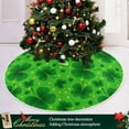 thumbnail image 6 of Easter Eggs Bunny Tree Skirt 36 in Rabbits Peeps Egg Christmas Tree Skirt Floral Flowers Xmas Tree Skirts Stand Mat Easter Holiday Party Garden for Indoor Outdoor Home Office Ornaments, 6 of 6