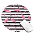 thumbnail image 2 of Disketp Flamingos Small Mouse Pad 7.9x7.9 Inches,Washable Round Mousepad For Office Laptop Computer,Non-Slip Rubber Base Mouse Pads For Wireless Mouse, 2 of 8