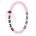 thumbnail image 1 of 2025 Graduation Wreath Handmade Double Braided Ribbon Necklace for Graduates with Custom Letter Decoration Unique Keepsake, 1 of 3