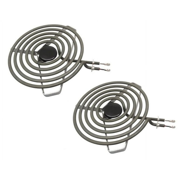 (2) 8" Electric Range Burner For Whirlpool Maytag Kenmore 660533 Heavy Bracket