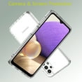 thumbnail image 4 of Galaxy A52 5G Case (Model SM-A526), Hard Plastic Clear Back Case, Durable Silicone Cover, Slim Thin Lightweight Protector, Shockproof Stylish Phone Case for Samsung Galaxy A52 5G 6.5 Inch (Gray), 4 of 6