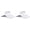 White, variant on Basic Wooden Suit Wardrobe Finishing Hanger, Natural, 20 Pack
