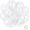 Clear, variant on Burculy 2 sets of Balloons Assorted Colors 100 Pack 12 Inch Colorful Rainbow Round Bright Latex Balloons for Birthday Bridal Shower Baby Shower Anniversary Wedding Party Decorations Arch Garland