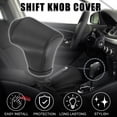 thumbnail image 2 of Cubierta de pomo de cambio de marchas Unique Bargains para Kia Rio 4 K2 Sportage 2017 2018 con costuras, cubierta de palanca de cambio de transmisión duradera de cuero sintético, 1 pieza negra, 2 of 8