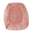 thumbnail image 2 of 1pc Winter Warm Bed Sheet with Elastic Band Mattress Cover Thick Coral Fleece Fluffy Fitted Sheets (Hot Pink), 2 of 6