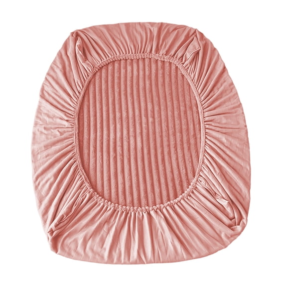 geerera Queen Size Winter Flannel Fleece Fitted Sheet Soft and Warm Fuzzy Plush Queen Sheet Deep Pocket Fitted Sheet 79"x87"