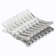 thumbnail image 1 of Taian 16 Clips de secado sin rastro Ropa a prueba de viento Fijación Hogar Simple Goma suave Pinza para la ropa Calcetines Multifuncional Pinza para la ropa de plástico (blanco + Gra, 1 of 2