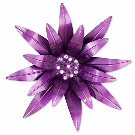 Purple Metal Flower Wall Decor - Walmart.com
