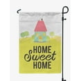 thumbnail image 1 of Printtoo White Home Sweet Home Garden Summer Camping Flags For Campers Double Sided CampsiteFlagOutdoor GardenFlags, 1 of 4
