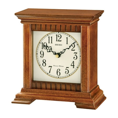 Seiko Wooden Chiming Desk Clock - Walmart.com