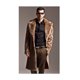 thumbnail image 4 of Abrigo de piel de otoño e invierno para hombre, abrigo de piel sintética largo y cálido, 4 of 4