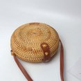 thumbnail image 3 of Sonducket Bolso de paja moderno y práctico, ligero y portátil para mujer, bolsos de paja Bolsas de mensajero y de hombro Como se muestra 18*7cm, 3 of 6