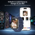 thumbnail image 6 of FPZMIU 1.83" Display Smart Watch, High-Definition Fitness Watch with Always-On Touchscreen for Men Women, Blue, 6 of 8