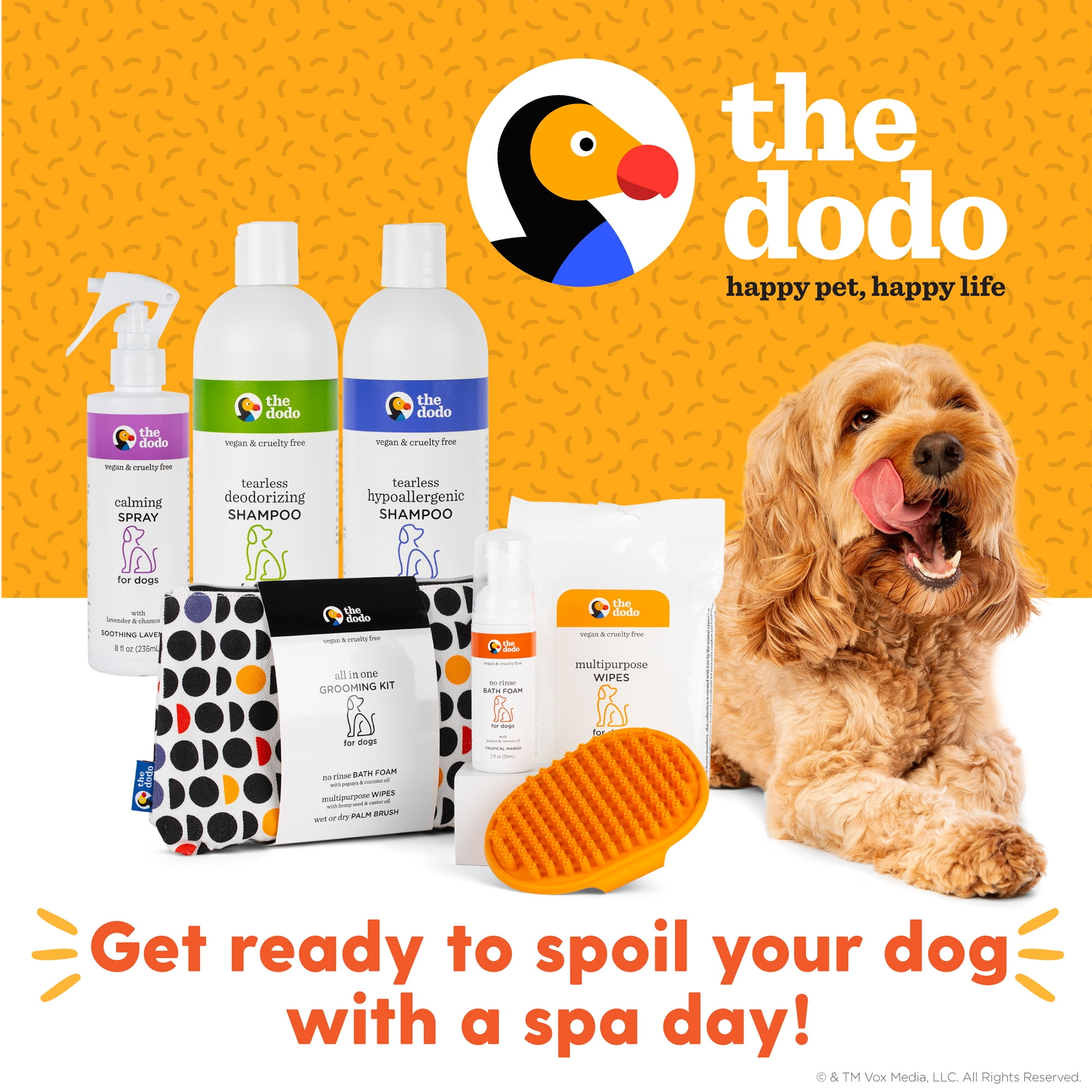 Oatmeal and aloe spray for dogs top