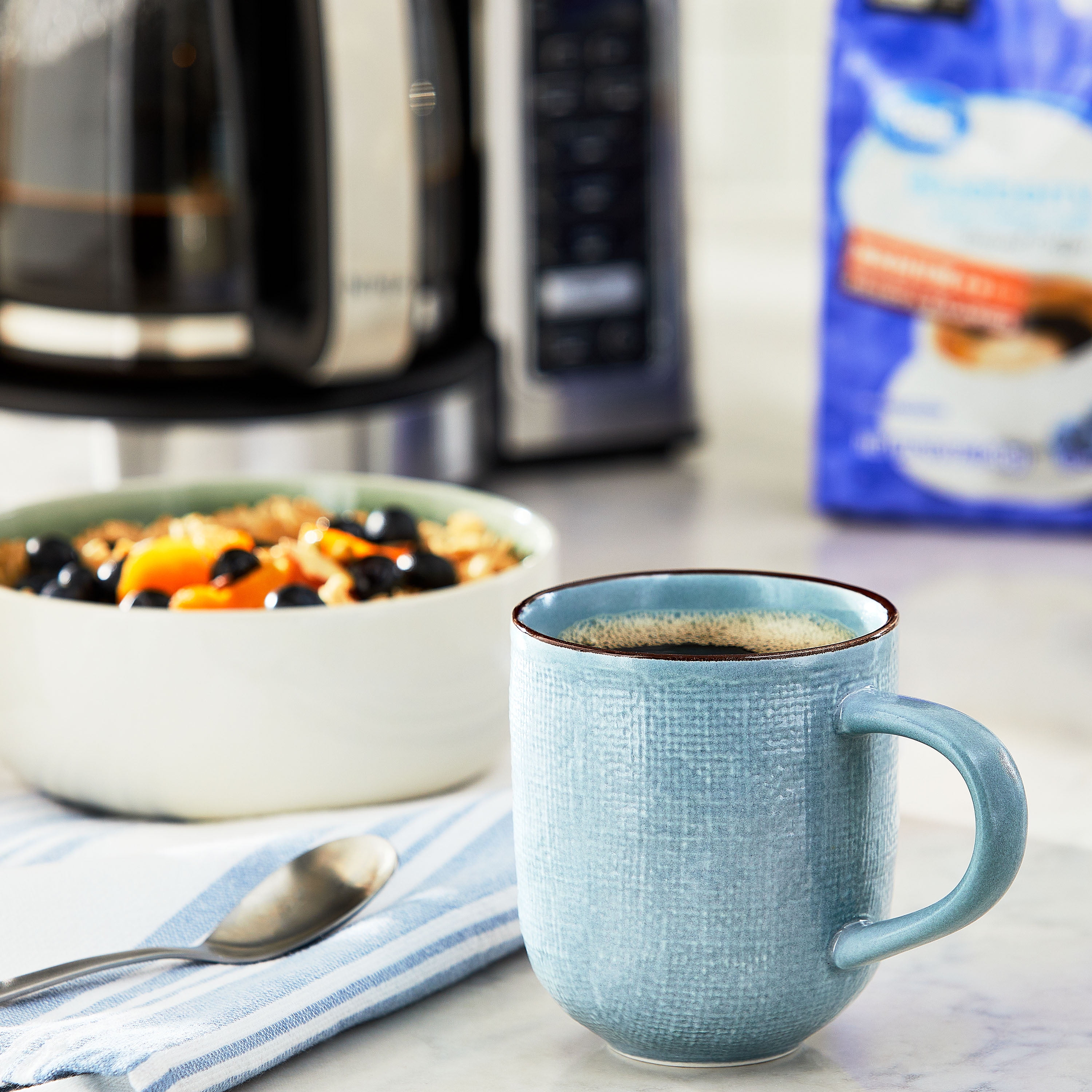 Great Value Blueberry Medium Roast Ground Coffee, 12 oz