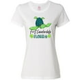 thumbnail image 3 of Inktastic Fort Lauderdale, Florida Happy Sea Turtle Women's T-Shirt, 3 of 5