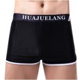 thumbnail image 2 of Lilgiuy Men's Boxer Three Points Shorts Mesh Breathable Panties Fashion 2022 Spring Winter, 2 of 5