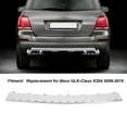 thumbnail image 4 of Rear Bumper Step Plate, Rear Bumper Trunk Step Pad Trim Foot Plate Sill Guard Replacement For  GLK Class X204 2008 To 2015, 4 of 8